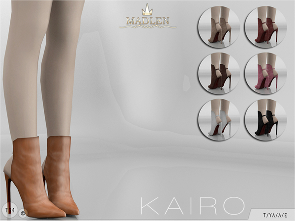  The Sims Resource: Madlen Kairo Boots by MJ95