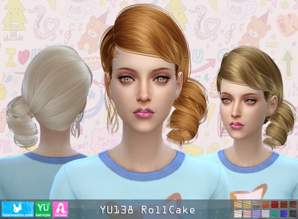  NewSea: YU138 Roll Cake donation hairstyle