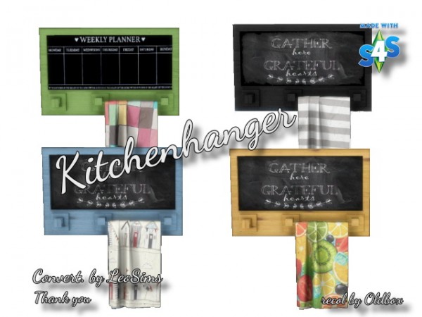  All4Sims: Kitchen hanger by Oldbox