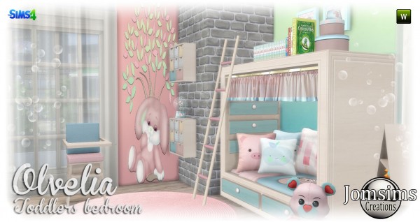  Jom Sims Creations: Olvelia kidsroom