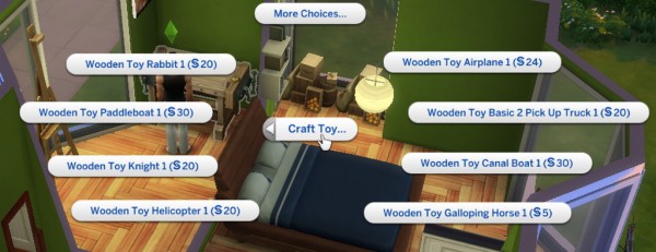 Mod The Sims: Woodwork Custom Furniture by Leniad