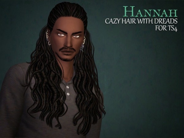  The Path Of Nevermore: Cazy’s Hannah hairstyle with dreads retextured
