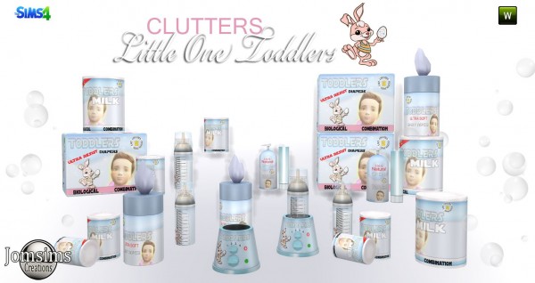  Jom Sims Creations: Littel One deco clutter
