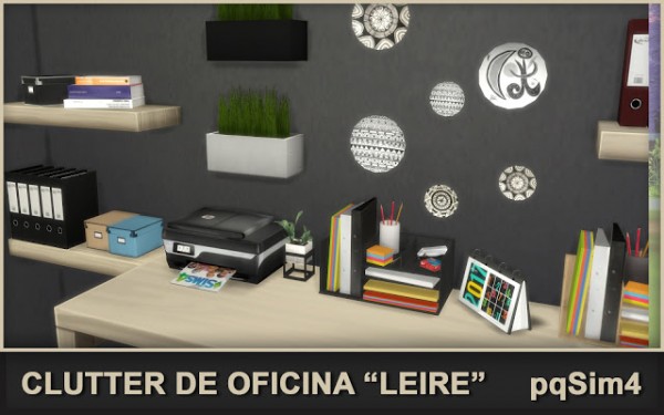  PQSims4: Leire office clutter