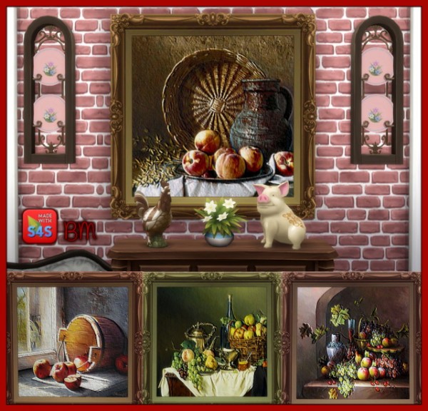  Bree`s Sims Stuff: Fruit Paintings