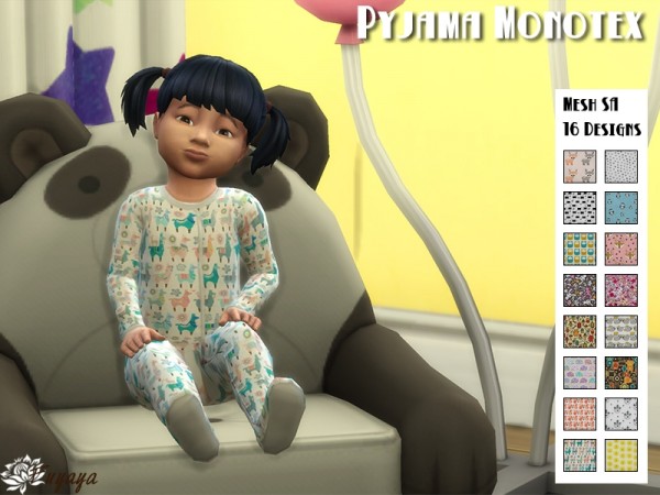  Sims Artists: Pajama Monotex