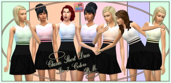  Bree`s Sims Stuff: Classic Short Dress