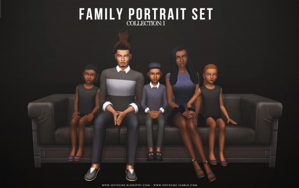  Onyx Sims: Family Portrait Collection: One