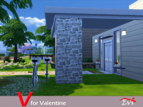  The Sims Resource: V for Valentine house by evi