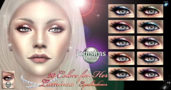  Jom Sims Creations: Luminsa eyeshadow