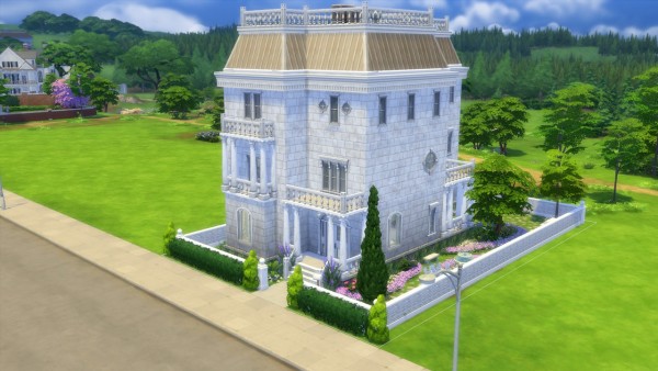  Mod The Sims: Newcrest Townhouse by Playboi