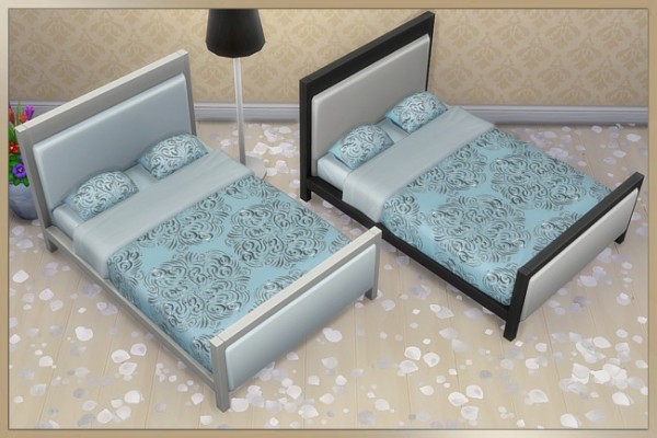  Blackys Sims 4 Zoo: Cuddle bed Fiona by Cappu
