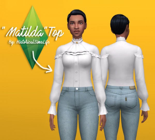  History Lovers Sims Blog: Matilda Top