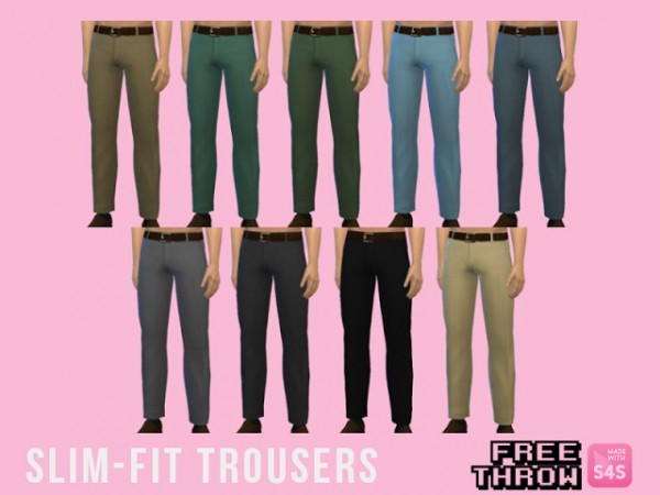  CC freethrow: Slim Fit Trousers