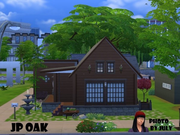  The Sims Resource: JP OAK house by july1996