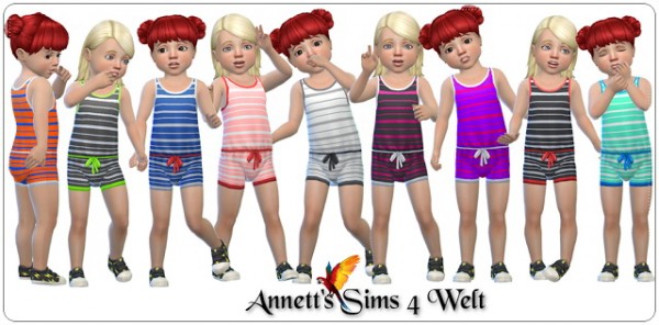  Annett`s Sims 4 Welt: Toddlers Underwear Bodysuits