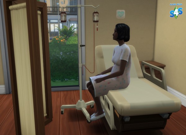  Mod The Sims: Blood drip to go for perfusion in hospital by Séri