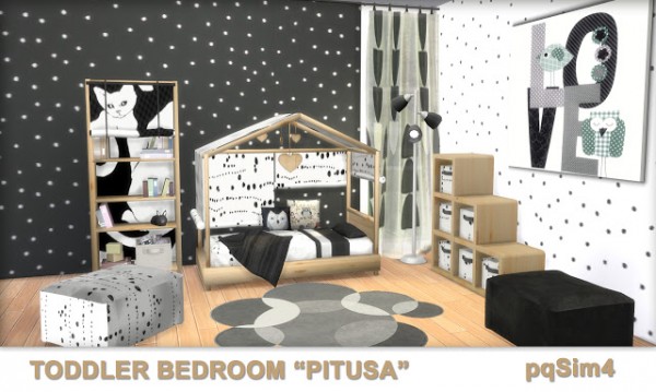  PQSims4: Toddler Bedroom Pitusa