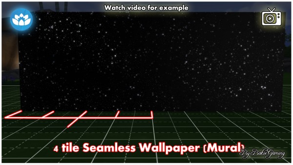  Mod The Sims: Animated Wallpaper   Twinkling Stars by Bakie