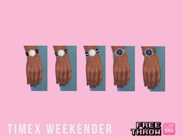  CC freethrow: Timex Weekender