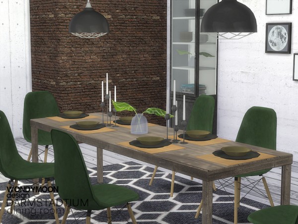  The Sims Resource: Darmstadtium Diningroom by wondymoon