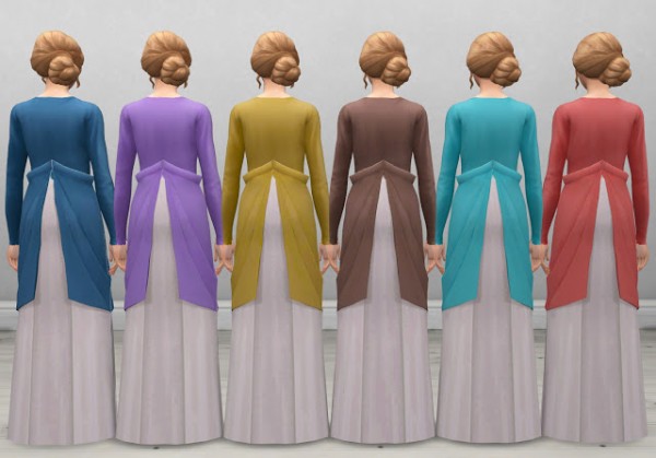  History Lovers Sims Blog: Mary Edwardian Dress