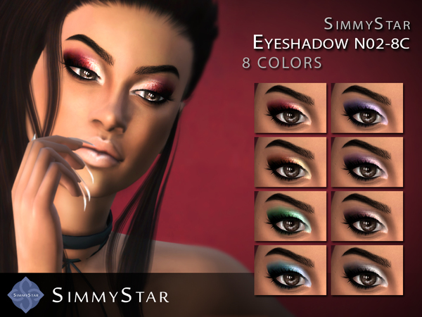  The Sims Resource: Eyeshadow N02 by SimmyStar