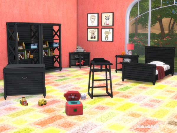  The Sims Resource: Classic Toddler room by ShinoKCR