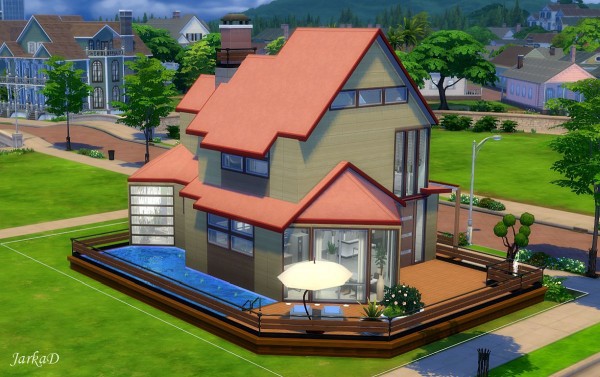  JarkaD Sims 4: Family house 13