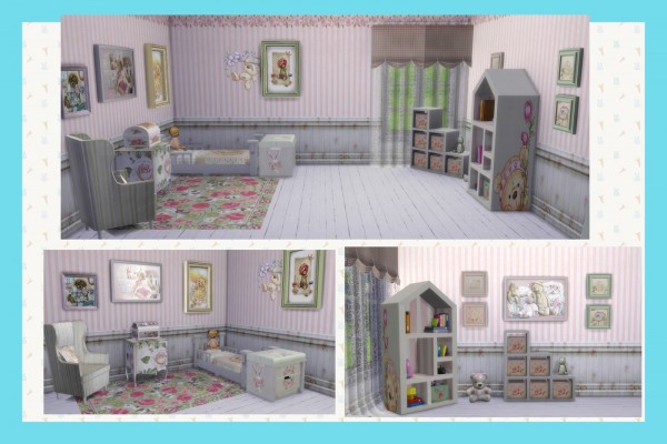  Alelore Sims Blog: Vintage toddler room