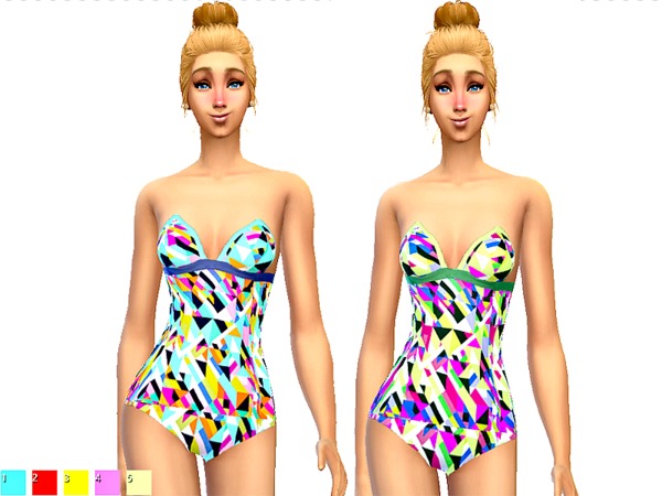  The Sims Resource: Liz swimwear by Daweesims
