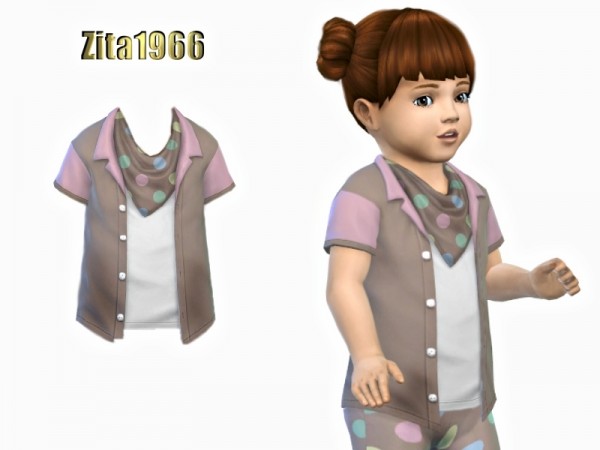  The Sims Resource: Polka Baby by ZitaRossouw