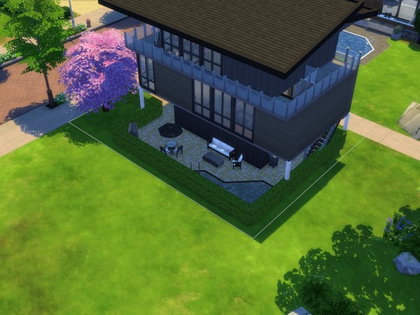 The Sims Resource: Modern Open Concept NO CC by godkamia
