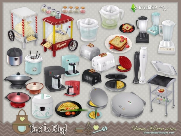  The Sims Resource: Funny kitchen series   Time to Plug by SIMcredible