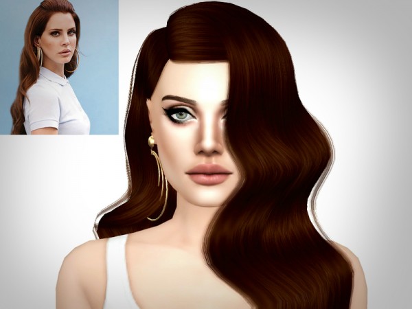  The Sims Resource: Lana Del Rey by Softspoken