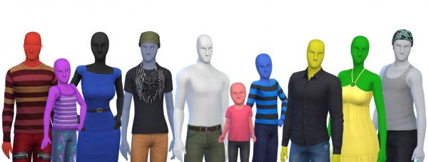  Simsworkshop: The Living Mannequin Mod by G1G2