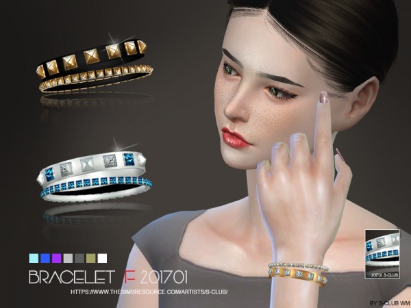  The Sims Resource: Bracelet F201701L by S Club