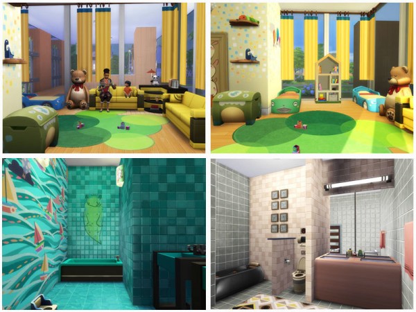  The Sims Resource: Onyx house by Danuta720