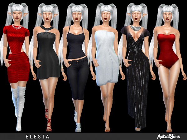  The Sims Resource: Elesia by astralsims777