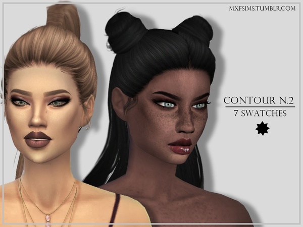  The Sims Resource: Contour Kit N.2 by mxfsims
