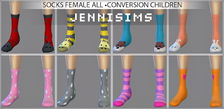  Jenni Sims: Socks Female All    Converted
