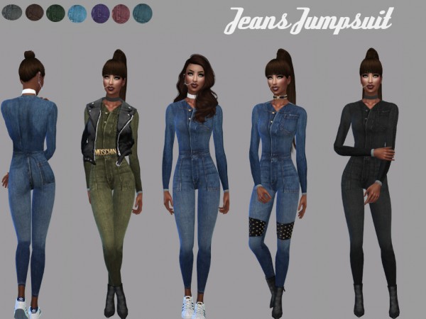  Teenageeaglerunner: Jean jumpsuit