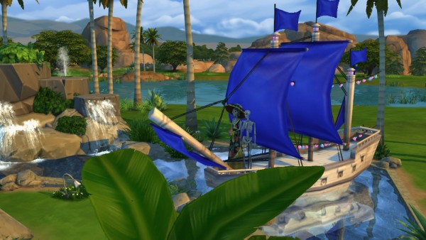  Ihelen Sims: Treasure Island by fatalist