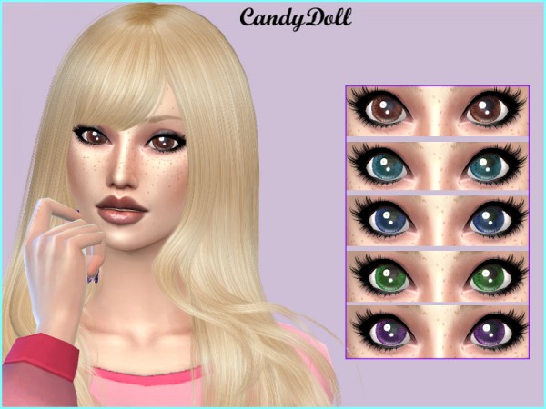  The Sims Resource: Princess Eyes by CandyDoll