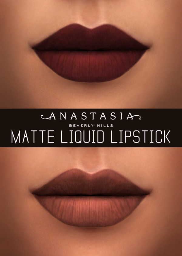  Simpliciaty: Anastasia Beverly Hills matte liquid lipstick