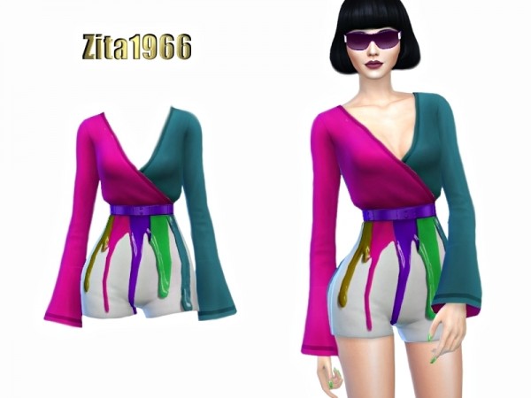  The Sims Resource: City Girls outfit by ZitaRossouw