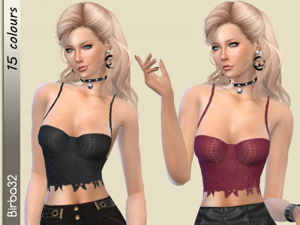  The Sims Resource: Sally top by Birba32