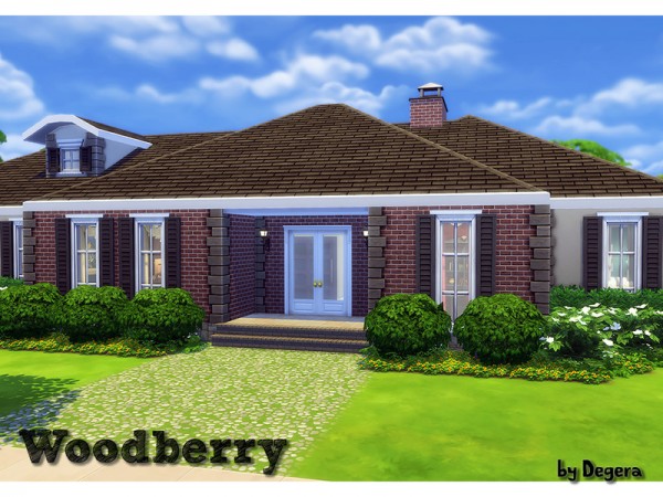  The Sims Resource: Woodberry house by Degera
