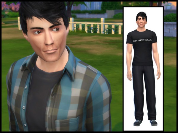  The Sims Resource: Cain Dingle Sim by Witchbadger