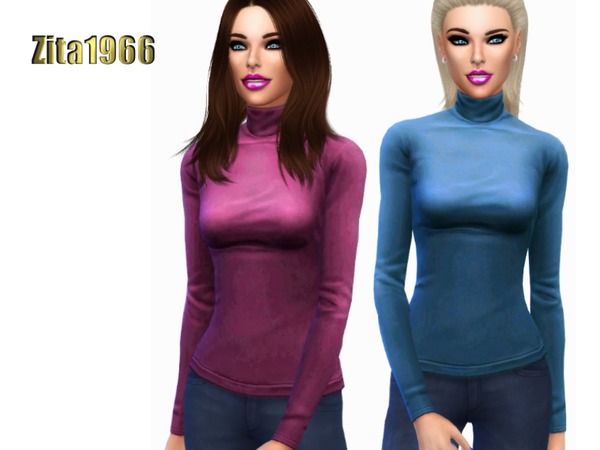  The Sims Resource: Polo Tops by ZitaRossouw